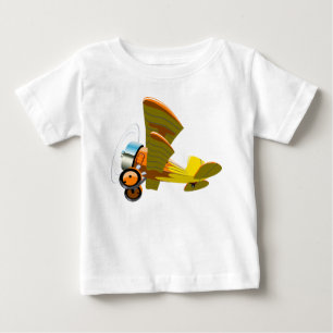 Cartoon retro airplane baby T-Shirt
