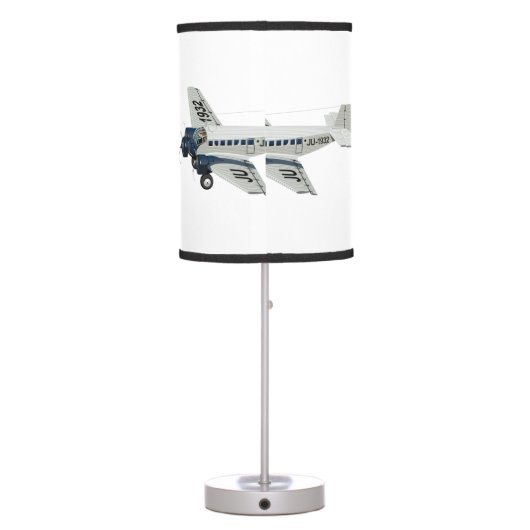 Cartoon retro airplane table lamp (Back)
