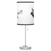 Cartoon retro airplane table lamp (Left)