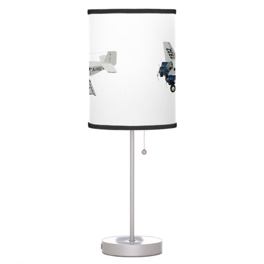 Cartoon retro airplane table lamp (Left)