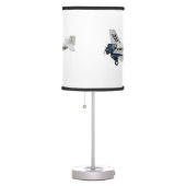 Cartoon retro airplane table lamp (Right)