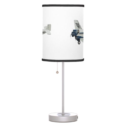 Cartoon retro airplane table lamp (Right)