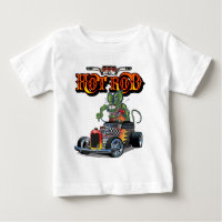 Cartoon retro hot rod