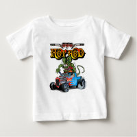 Cartoon retro hot rod