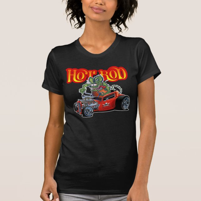 Cartoon retro hot rod T-Shirt (Front)