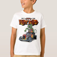 Cartoon retro hot rod