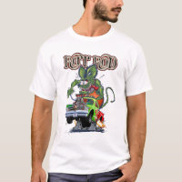 Cartoon retro rat rod