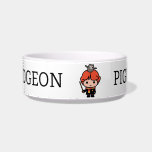 Cartoon Ron Weasley and Pigwidgeon Bowl<br><div class="desc">Check out this adorable Harry Potter cartoon version of Ron Weasley and his owl Pigwidgeon!</div>