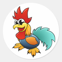 Cartoon Rooster