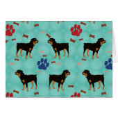 Cartoon Rottweiler (Front Horizontal)