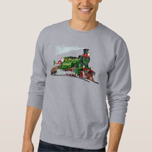 Cartoon Santa express Sweatshirt