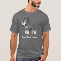 Cartoon Schnauzer T-Shirt