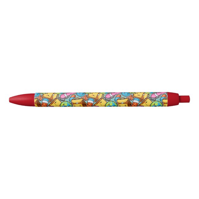 Cartoon School Pattern Pen (Front)