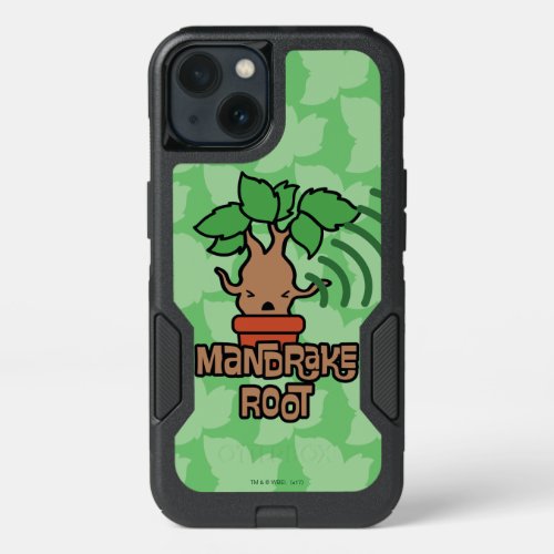 Cartoon Screaming Mandrake Character Art iPhone 13 Case