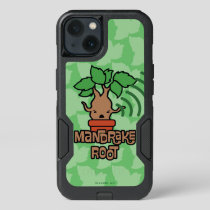Cartoon Screaming Mandrake Character Art iPhone 13 Case
