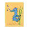 Cartoon Seahorse Cute Fish Postcard