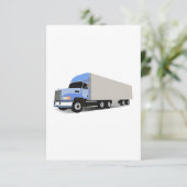 Cartoon Semi Truck (Standing Front)