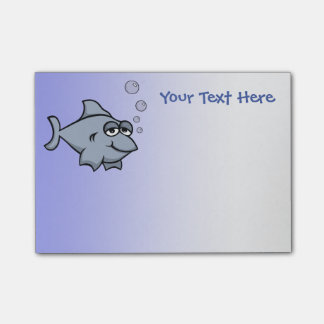 Cartoon Shark 4x3 Post-it-note Post-it Notes
