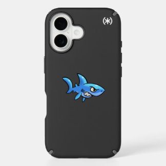 Cartoon Shark  iPhone 16 Case