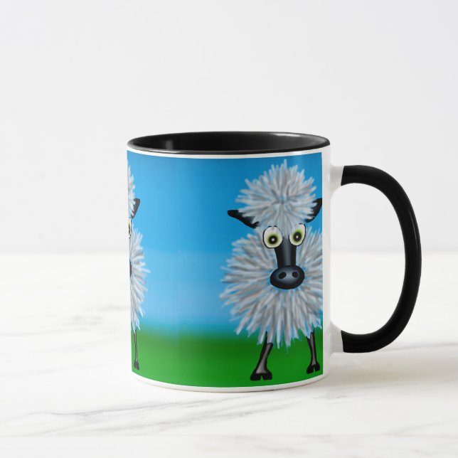 Cartoon Sheep Mug (Right)