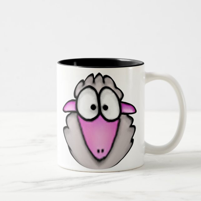 Cartoon Sheep Mug (Right)