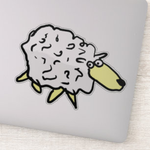 Cartoon Sheep Sticker