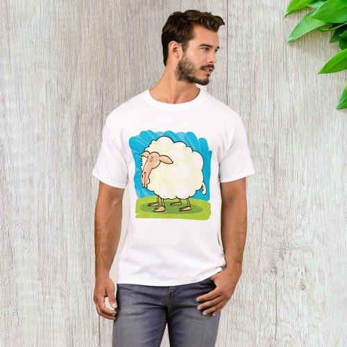Cartoon Sheep T_Shirt