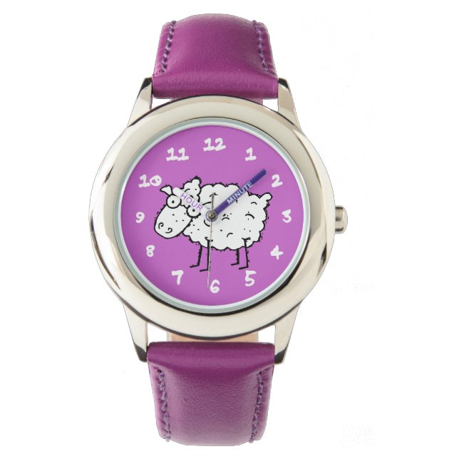 Cartoon Sheep Watch (Front)