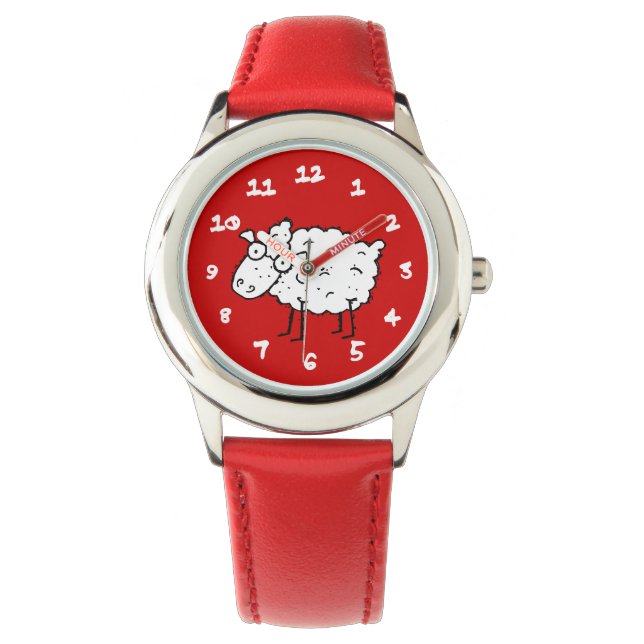 Cartoon Sheep Watch (Front)