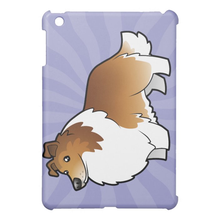 Cartoon Shetland Sheepdog / Collie Cover For The iPad Mini