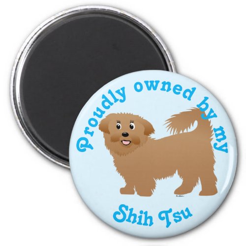 Cartoon Shih Tzu Magnet