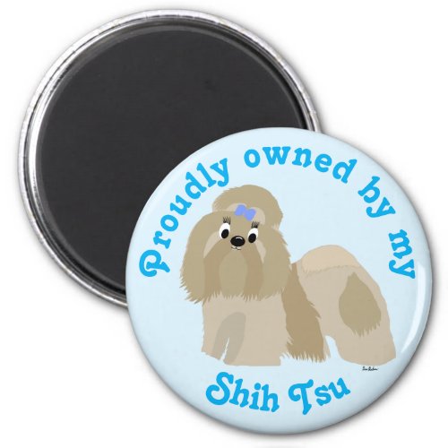 Cartoon Shih Tzu Magnet