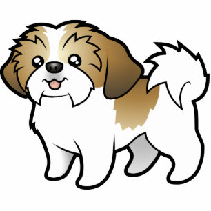 Cartoon Shih Tzu (puppy cut) Cutout