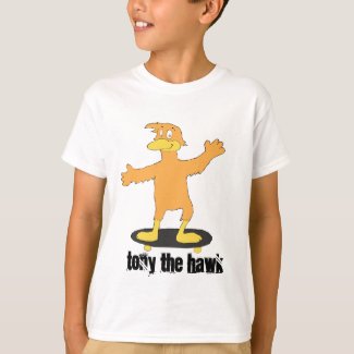 Cartoon Skate Boarding Tony Fan T-Shirt