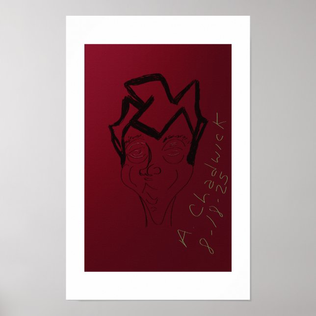 Cartoon Sketch Poster (Front)