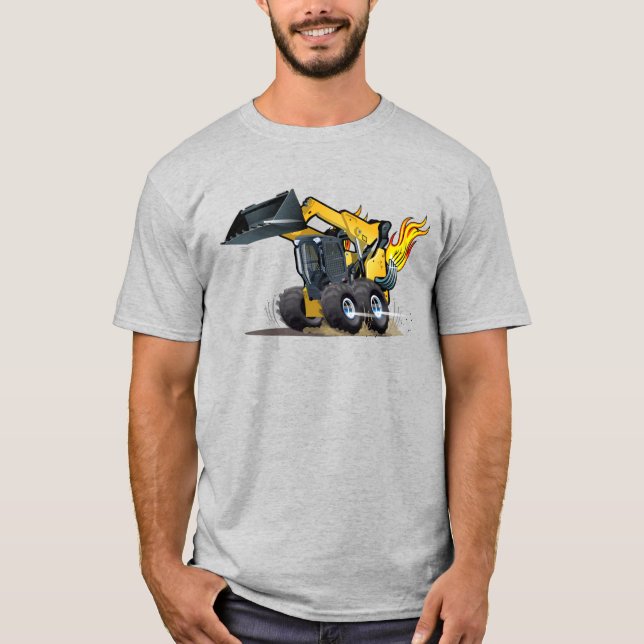 Cartoon skid steer T-Shirt (Front)