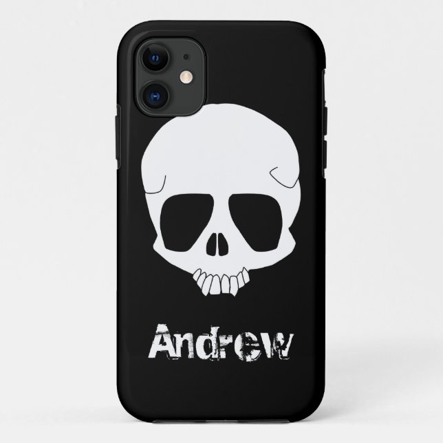 Cartoon Skull iPhone 5 Cover Template (Back)