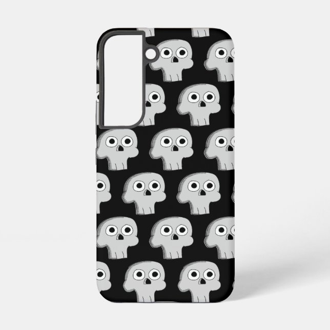 Cartoon skull Pattern Samsung Galaxy Case (Back)