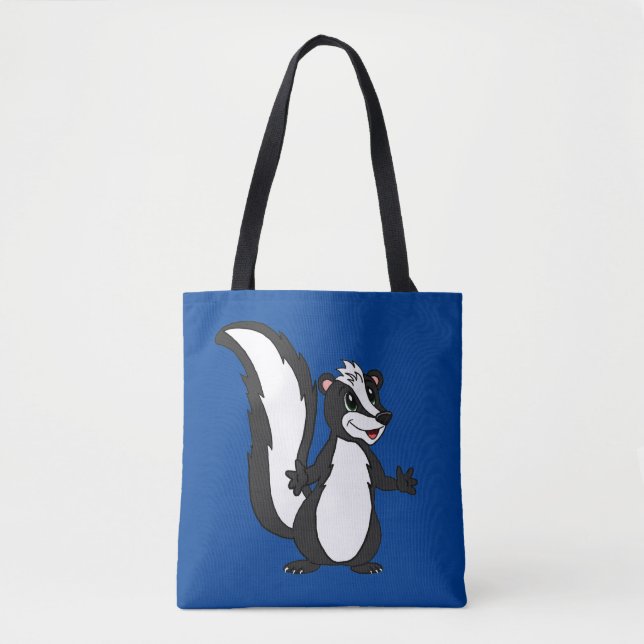 Cartoon Skunk  Tote Bag (Front)