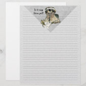 Cartoon Sloth Nap Time (Front/Back)