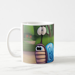 Cartoon Snail  Coffee Mug