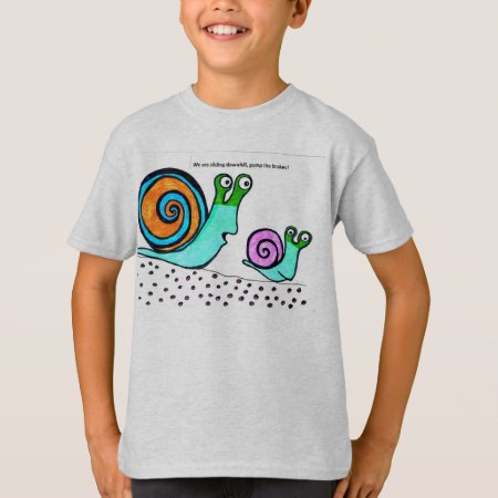 Cartoon Snail T-shirt