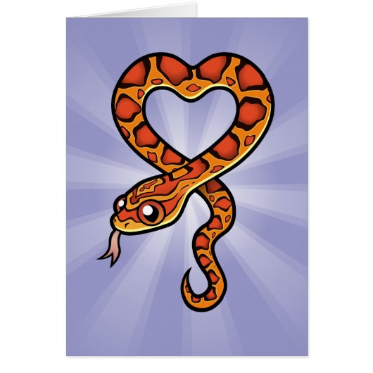 Cartoon Snake Cards (Front)