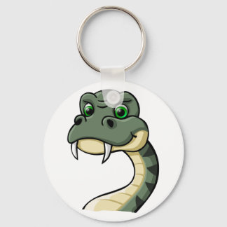 Cartoon Snake Keychain