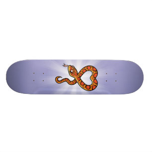Cartoon Snake Skateboard Deck