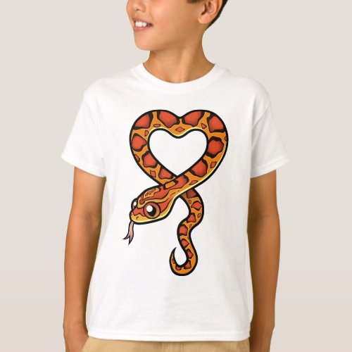 Cartoon Snake T_Shirt