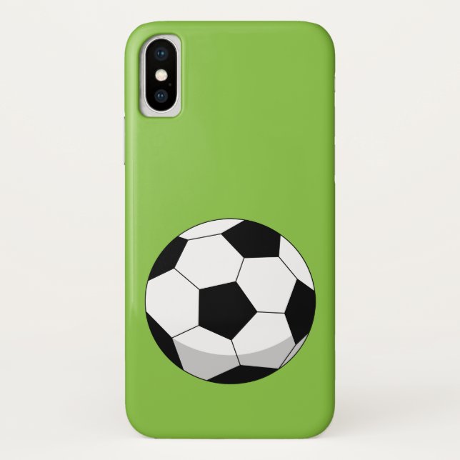 Cartoon Soccer Ball Case-Mate iPhone Case (Back)