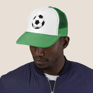 Cartoon Soccer Ball Trucker Hat