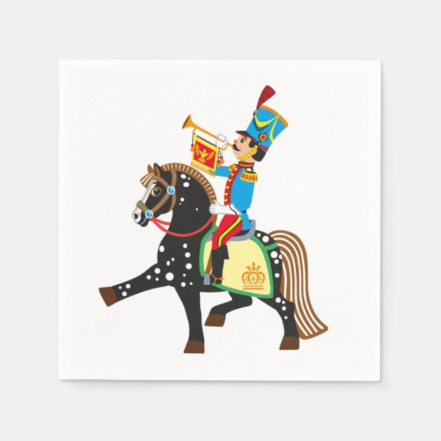 cartoon soldier napkins (Front)
