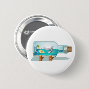 Cartoon Souvenir Bottle Button